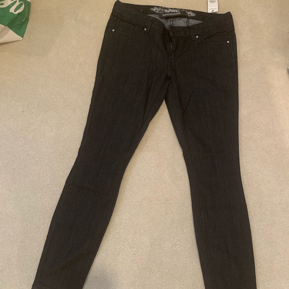 Express Black Jean Leggings